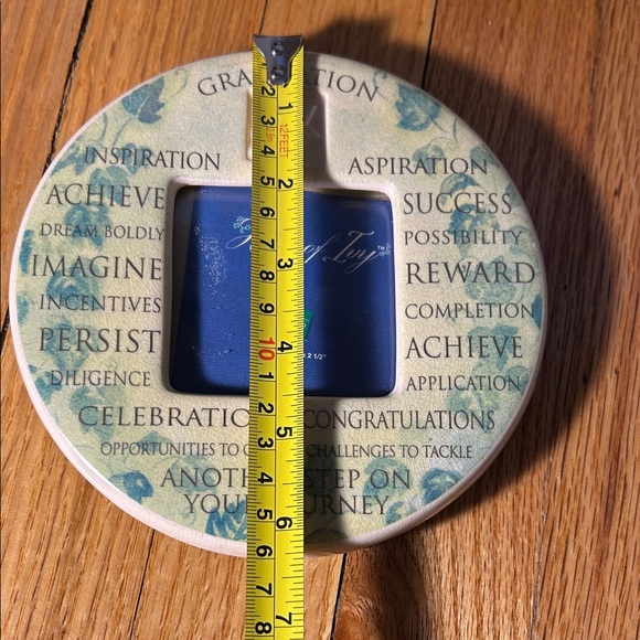 Graduation Sentiment Round Picture Frame - - Picture 3 of 5